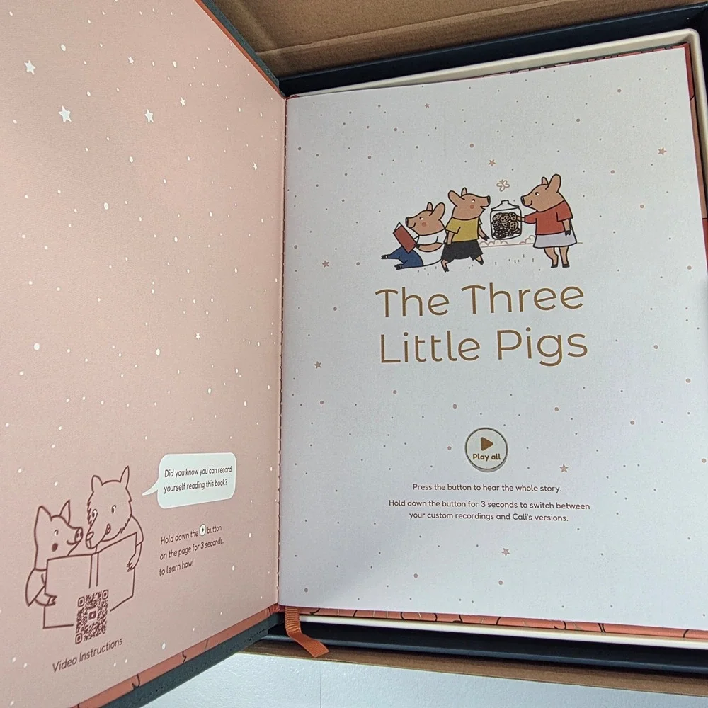 Cali's‎ Books Infinibook Starter Kit Three Little Pigs Recordable Storybook